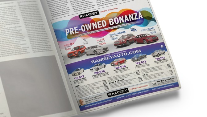 New Ramsey Half page mock up